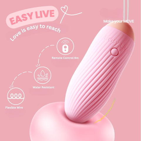 EASY LIVE Charm Egg Wireless Remote Vibrator