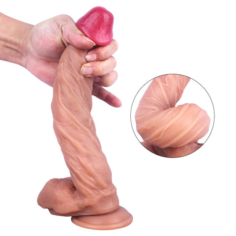 MD 10.83" Silicone Giant Super Realistic Dildo