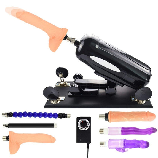 DS-A2-B Auto Thrusting Sex Machine with 6 Attachments Kit