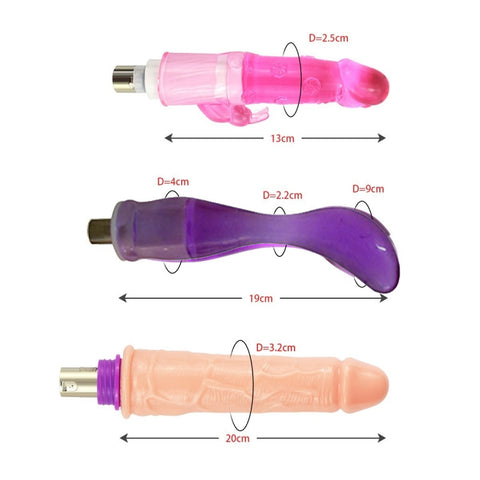 DS-A2-D Auto Thrusting Sex Machine with 7 Attachments Kit