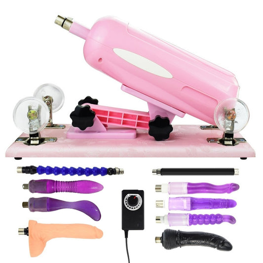 DS-A2-E Auto Thrusting Sex Machine with 9 Attachments Kit
