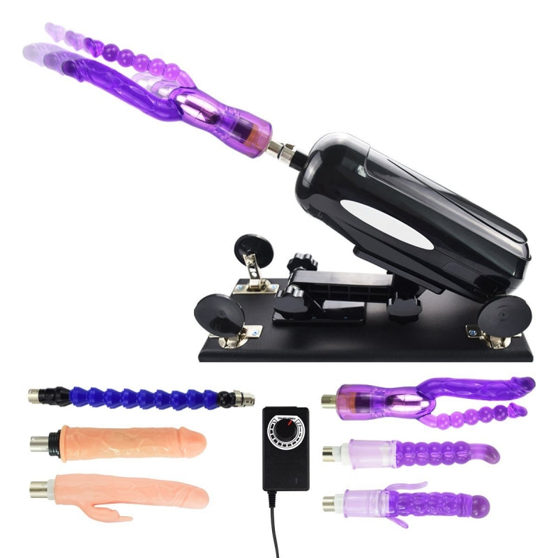 DS-A2-A Auto Thrusting Sex Machine with 6 Attachments Kit