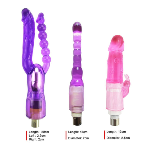 A6-F Auto Thrusting Sex Machine with 7 Attachments Kit