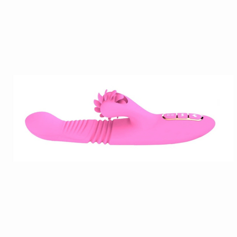 DIBE Auto Rotating Thrusting Rabbit Vibrator Dildo