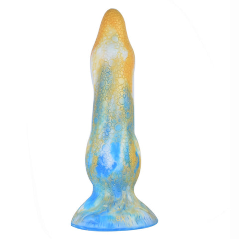 FAAK N5081 22cm Silicone Fantasy Tentacle Dildo - Mixed Color