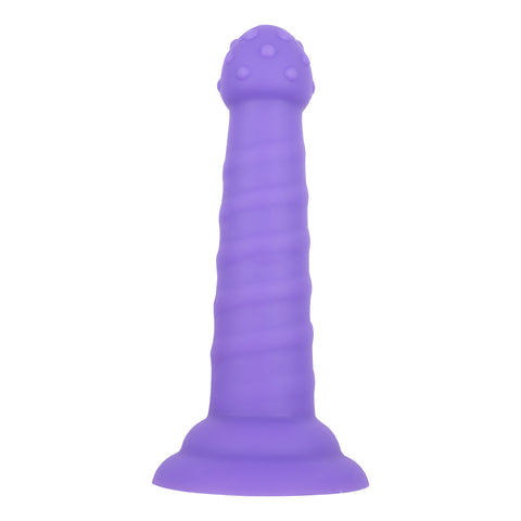 MD 7.08" Fantasy Realistic Dildo / Anal Plug - Purple