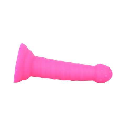 MD 7.08" Fantasy Realistic Dildo / Anal Plug - Rose