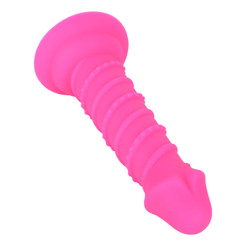 MD 7.48" Fantasy Realistic Dildo / Anal Plug - Rose