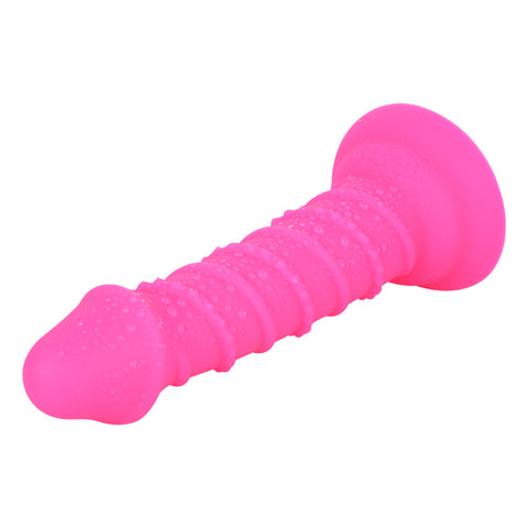 MD 7.48" Fantasy Realistic Dildo / Anal Plug - Rose