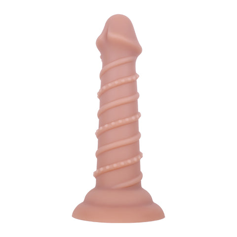 MD 7.48" Fantasy Realistic Dildo / Anal Plug - Brown