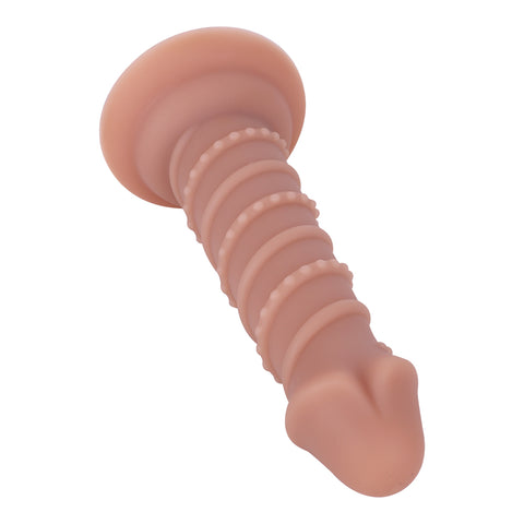 MD 7.48" Fantasy Realistic Dildo / Anal Plug - Brown