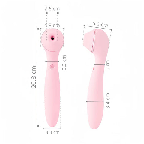 KISTOY Polly MAX 3.0 APP Control Air Pulse Suction Rotating Auto Heating Clitoral Vibrator