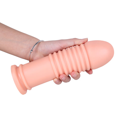 MD 8.07'' Giant Anal Plug Dildo - Flesh