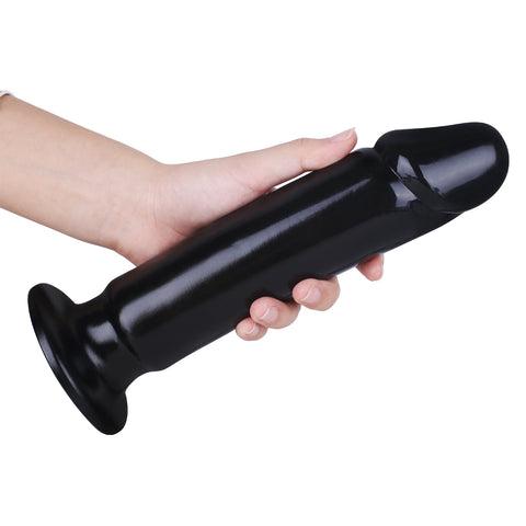 MD 9.06" Missile XL Realistic Dildo / Anal Plug - Black