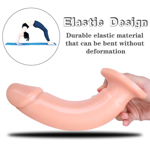 MD 9.06" Missile XL Realistic Dildo / Anal Plug - Flesh