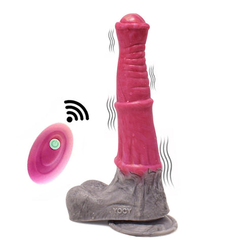 YOCY 24cm Giant Fantasy Dildo Vibrator Remote Control