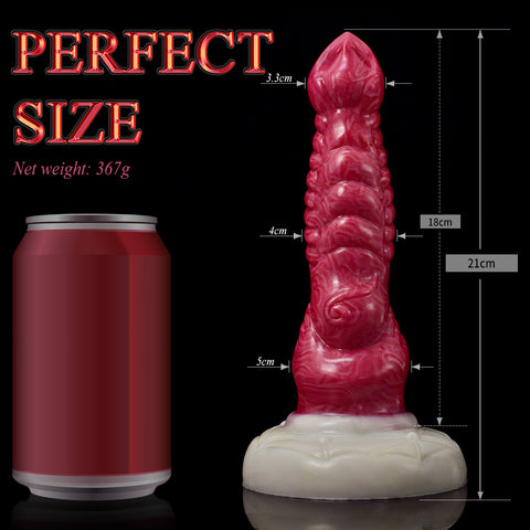 FAAK Hellfire Bad Dragon Silicone Fantasy Dildo / Anal Plug