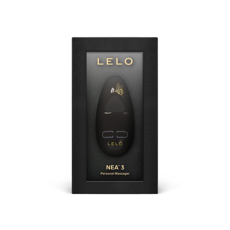 LELO NEA 3 Pitch Black Vibrator / Personal Massager