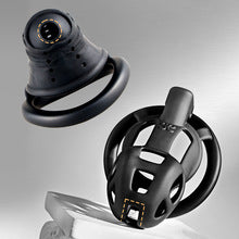 BDSM Chastity Device Penis Cage with Lock - Black