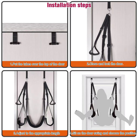 Bondage Erotic Door Hanging Sex Swing Restraint Kit