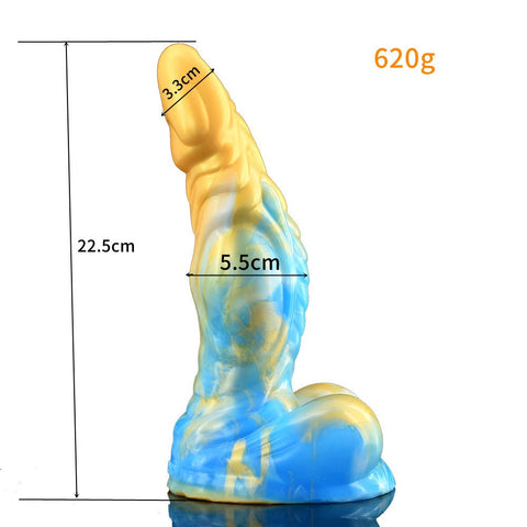 YOCY 22.5cm Fantasy Alien Dildo - Taurus