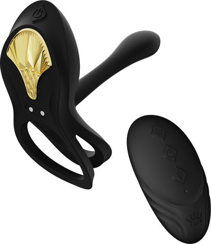 ZALO Bayek APP Remote Control Dual Vibrating Penis Ring