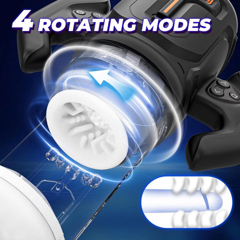UNIMAT Automatic Thrusting & Rotating Suction Male Masturbation Cup