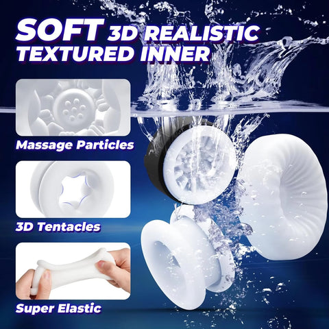 UNIMAT Automatic Thrusting & Rotating Suction Male Masturbation Cup