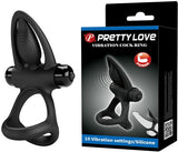 Pretty Love Vibrating Penis Ring / Couples Vibrator