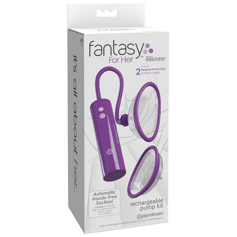 Fantasy For Her - Rechargeable Pleasure Pump Kit