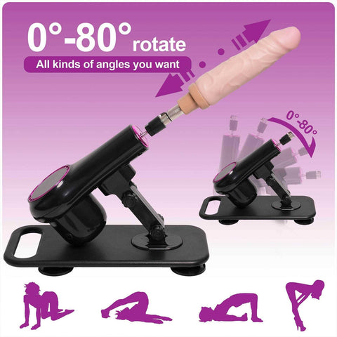 NNBW A1 Remote Control Automatic Thrusting Sex Machine with Dildo