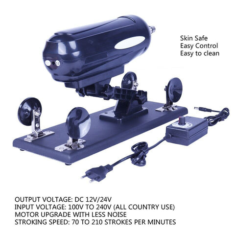 DS-A2-D Auto Thrusting Sex Machine with 7 Attachments Kit