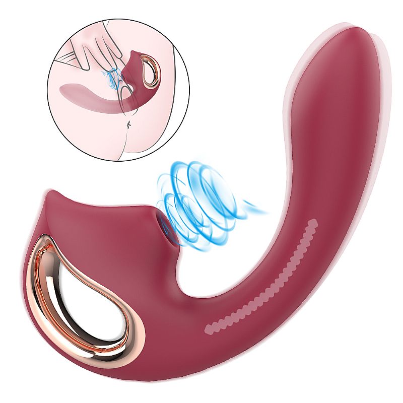 S-HANDE Selene Flexible G-Spot and Clitoris Suction Vibrator
