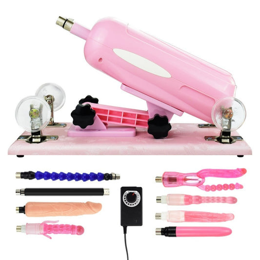 DS-A2-F Auto Thrusting Sex Machine with 8 Attachments Kit