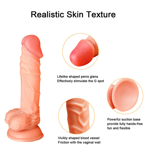 MD Assassin 21cm Realistic Dildo with Suction Cup