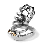 Stainless Steel Male Chastity Device Penis Cage / 3 Ring Size / Style-035-5