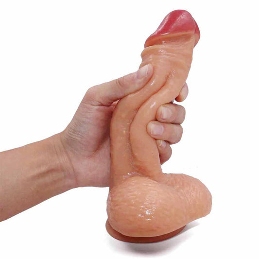 MD Trump Silicone Super Realistic Dildo - Flesh