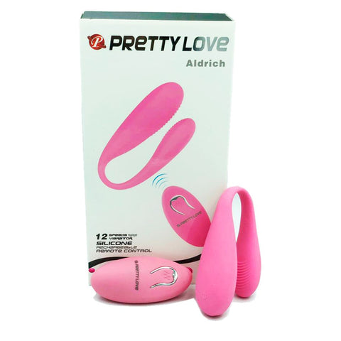 Pretty Love Aldrich - Remote Control Wearable Vibrator - Pink