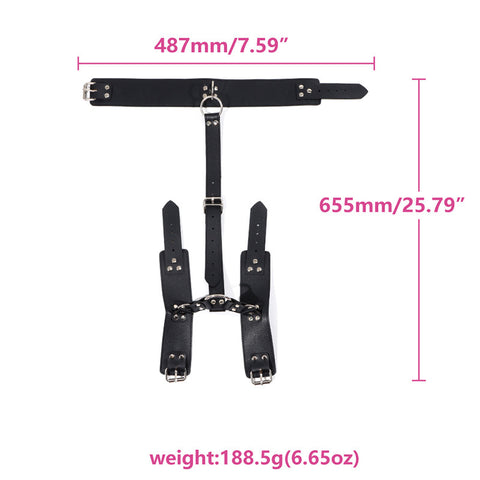 BDSM Collar & Handcuffs Bondage Kit