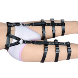 BDSM Faux Leather Leg Harness