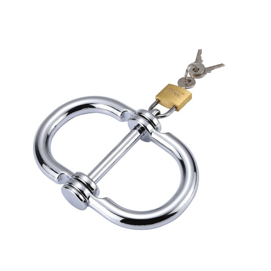 RY Stainless Steel Fetish Integrated Handcuffs - Male Edition