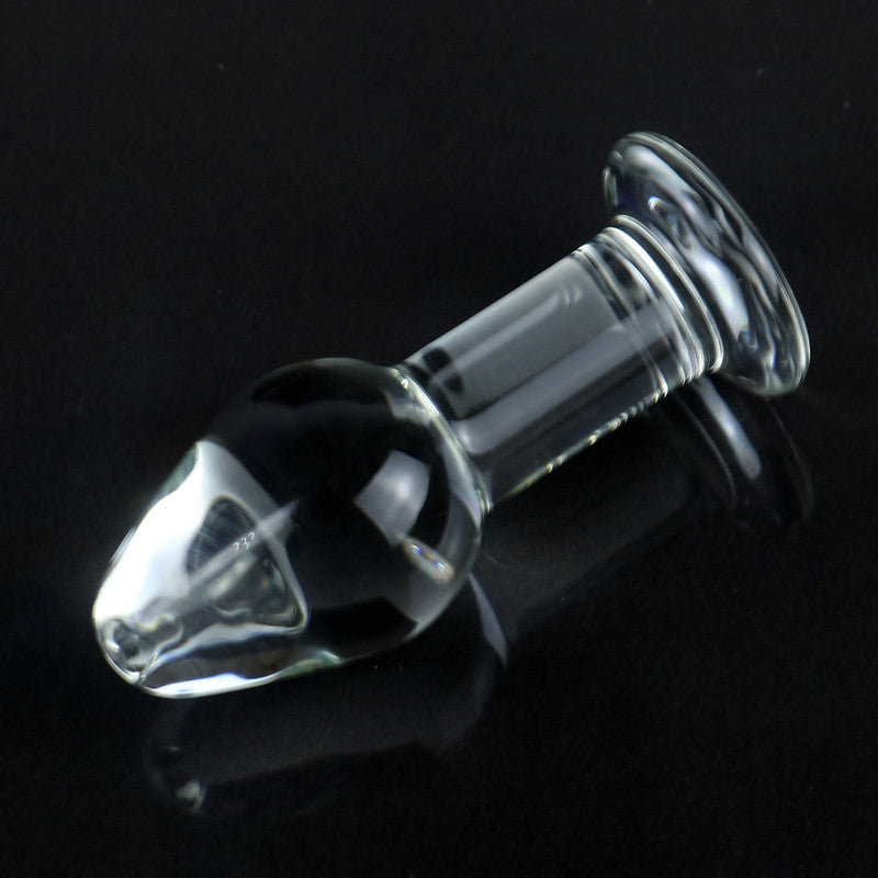 11.5cm XL Crystal Glass Anal Plug