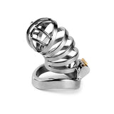 Stainless Steel Male Chastity Device Penis Cage / 3 Ring Size / Style-035-5