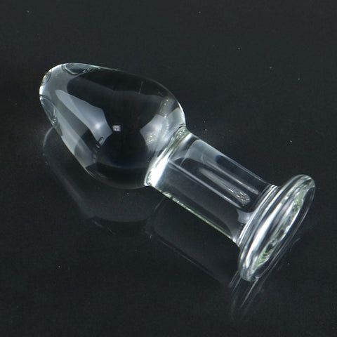 11.5cm XL Crystal Glass Anal Plug