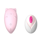 JRL Remote Control Wearable Auto Heating Vibrator - Pink