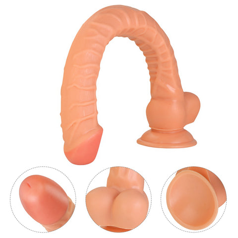 MD XXL 42cm Realistic Dildo with Suction Cup