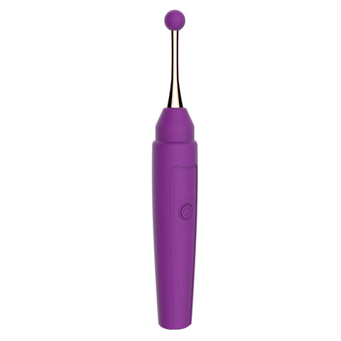HC Orgasm Clitoral Stimulator Nipple Vibrator -  Purple
