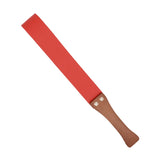 BDSM Fetish Bondage Soft Slap Paddle with Wooden Handle - Red