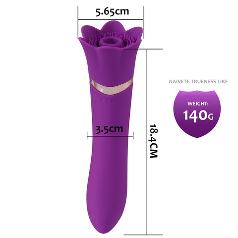 MD Silicone Suction & G Spot Vibrator