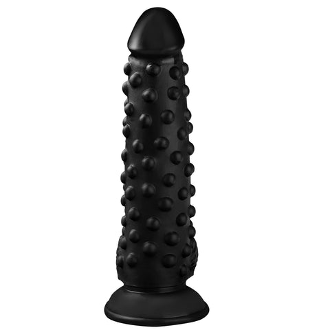 MD 24cm Beaded Realistic Dildo with Suction Cup